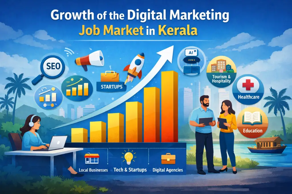 digital marketing job market kerala 2026
