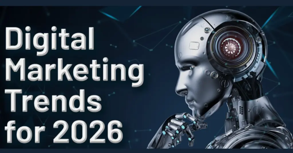Digital Marketing Trends in India 2026 highlighting AI, voice search and regional marketing growth